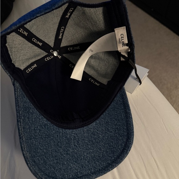 Celine Dark Blue Denim Hat (Brand New) - Picture 4 of 6